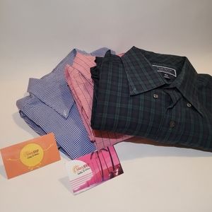 CLUB ROOM SHIRT - REGULAR FIT (17, 34/35) 3PACK